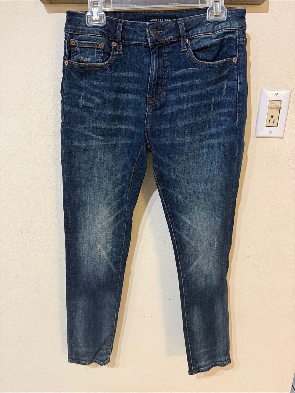 Aeropostale Men's Indigo Skinny Jeans Athletic Skinny Style